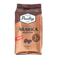 Кофе дәндері Paulig Arabica Selected, қаралап қуырылған, 1000 гр