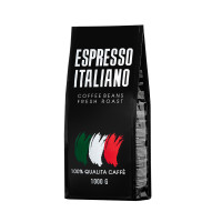 Кофе в зернах Espresso Italiano, темной обжарки, 1000 гр