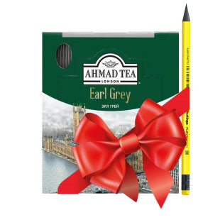 Подарочный набор Чай Ahmad с бергамотом+карандаш