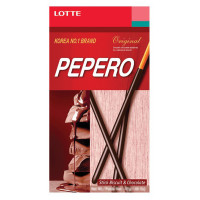 Соломка Pepero Original с тонким слоем классического шоколада, 47 гр