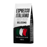 Кофе дәндері Espresso Italiano Belissimo, орташа қуырылған, 1000 гр