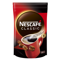 Кофе растворимый Nescafe Classic, 130 гр, вакуумная упаковка