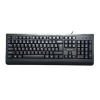 Клавиатура проводная Delux DLK-6010UB, USB, ENG/RUS/KAZ, черная