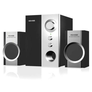 Акустическая система Microlab M-590, 17 Вт, RMS 4Wx2+9W, серо-черная