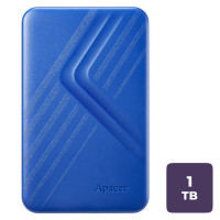 Жесткий диск 1 TB, Apacer AC236, 2.5", USB 3.1, HDD, синий