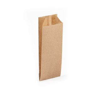 Пакет бумажный, размер 30*10*6 см, для сендвичей, крафт