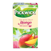 Шай Pickwick Mango, манго қосылған қара шай, 20 қалташа