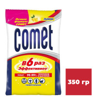 Чистящий порошок универсальный Comet "Лимон", 350 гр, в мягкой упаковке