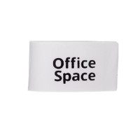 Ластик OfficeSpace Small Drop, со скошенным краем, 38*22*16 мм, белый, цена за штуку
