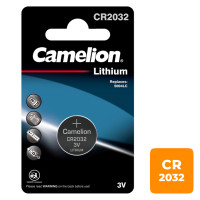 Батареялар Camelion Lithium дискілі CR2032-BP1, 3V, 1 дана, баға бір дана үшін