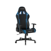 Игровое компьютерное кресло DX Racer GC/LPF132LTC/NB, искусственная кожа, черно-синее