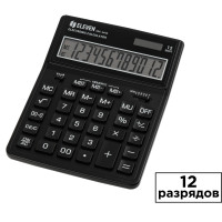 Үстел калькуляторы Eleven SDC-444X-BK, 12 разряд, 155*204*33 мм