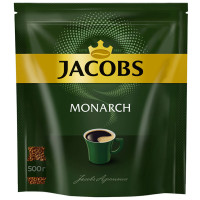 Кофе растворимый Jacobs Monarch, 500 гр, вакуумная упаковка