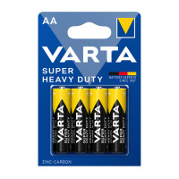 Батарейки Varta SUPERLIFE Mignon пальчиковые AA R6, 1.5V, 4 шт./уп, цена за упаковку