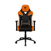 Игровое компьютерное кресло ThunderX3 TC5, искусственная кожа, оранжевый