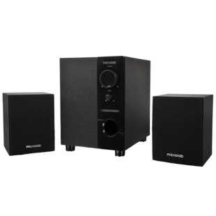 Акустическая система Microlab M-109, 10 Вт (2,5 Вт*2+5 Вт), RCA, MiniJack 3.5, черная