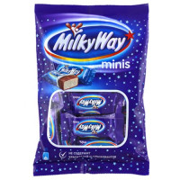 Шоколадные батончики Milky way minis, 170,5 гр