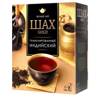 Чай Шах Gold, черный, 100 пакетиков