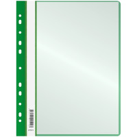 Папка-скоросшиватель OfficeSpace, А4 формат, 160 мкм, зеленая, с перфорацией