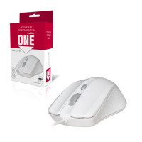Мышь проводная оптическая Smartbuy ONE 352, USB, 3 кнопки, 1600 dpi, белая