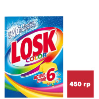 Стиральный порошок Losk Автомат "Color", 450 гр, картонная упаковка