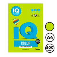 Бумага IQ Color Intensive, А4, 80 г/м2, 500 листов, зеленая липа