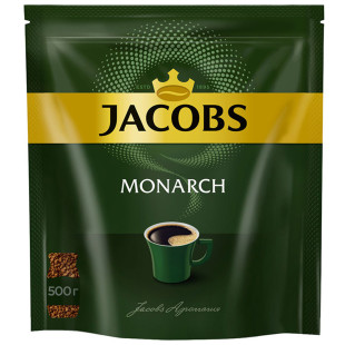 Кофе растворимый Jacobs Monarch, 500 гр, вакуумная упаковка