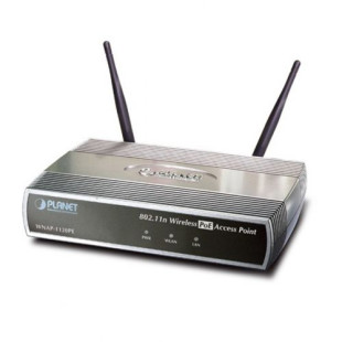 Wi-Fi точка доступа Planet WNAP-1120PE, 300М, 1LAN порт + 1WAN порт