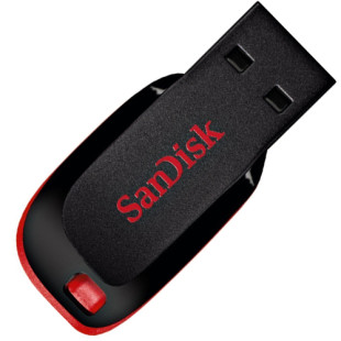 SanDisk SDCZ50-064G-B35, USB Flash Drive 64GB 