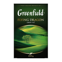 Чай Greenfield Flying Dragon, зеленый, 200 гр, листовой