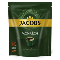 Кофе растворимый Jacobs Monarch, 230 гр, вакуумная упаковка