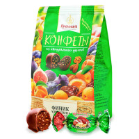 Шоколадные конфеты Кремлина "Чернослив с арахисом", 190 гр