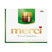 Шоколадные конфеты Merci, ассорти с миндалем, 250 гр