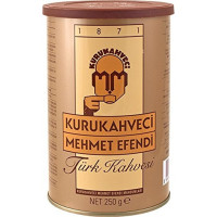Ұнтақталған кофе Mehmet Efendi, түрік, орташа қуырылған, 250 гр