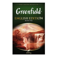 Чай Greenfield English Edition, черный, 200 гр, листовой