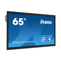 Интерактивная панель iiyama TE6514MIS-B1AG, 65", 4K, сенсорная, черная