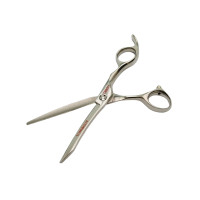 Парикмахерские ножницы для стрижки волос Tony&Guy, с саблевидной формой, длина режущей кромки 70 мм