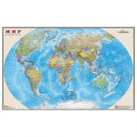 Политическая карта Мира DMB, масштаб 1:25 000 000, 1220*790 мм, ламинированная