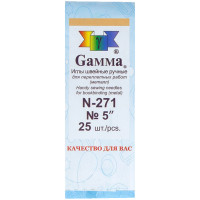 Игла для прошивки Gamma N-271, 120 мм, 25 шт в упаковке, в конверте