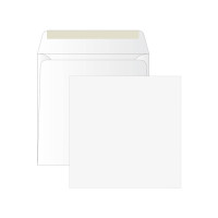 Конверты для диска бумажные KurtStrip, 125*125 мм, 25 шт/упак