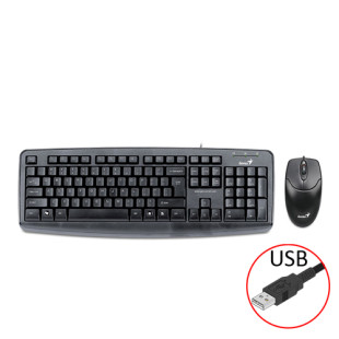 Keyboard KM-110X,USB,Black,Kaz,CB.