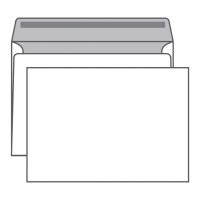 Конверт горизонтальный KurtStrip, формат C4 (229*324 мм), белый, клей