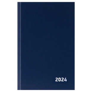 Ежедневник датированный OfficeSpace, 2024 г., А5, 168 л, синий