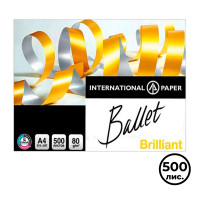 Бумага Ballet Brilliant, А4, 80 гр/м2, 500 листов в пачке