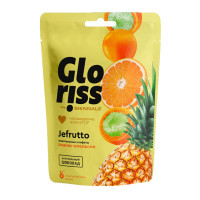 Жевательные конфеты Gloriss Jefrutto, ананас-апельсин, 75 гр