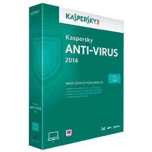 Kaspersky Anti-Virus 2014  2Dt  Renewall BOX