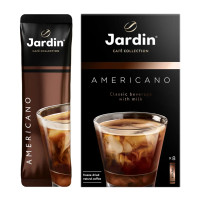 Кофе растворимый Jardin "Americano", 3 в 1, 8 пакетиков