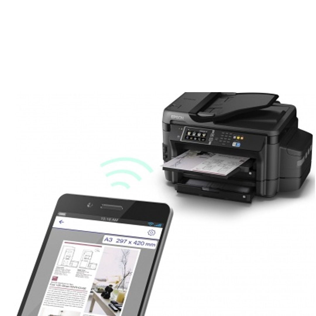 Купить МФУ струйное цветное Epson L1455, А3+, 4800*2400, 32 стр/мин ...