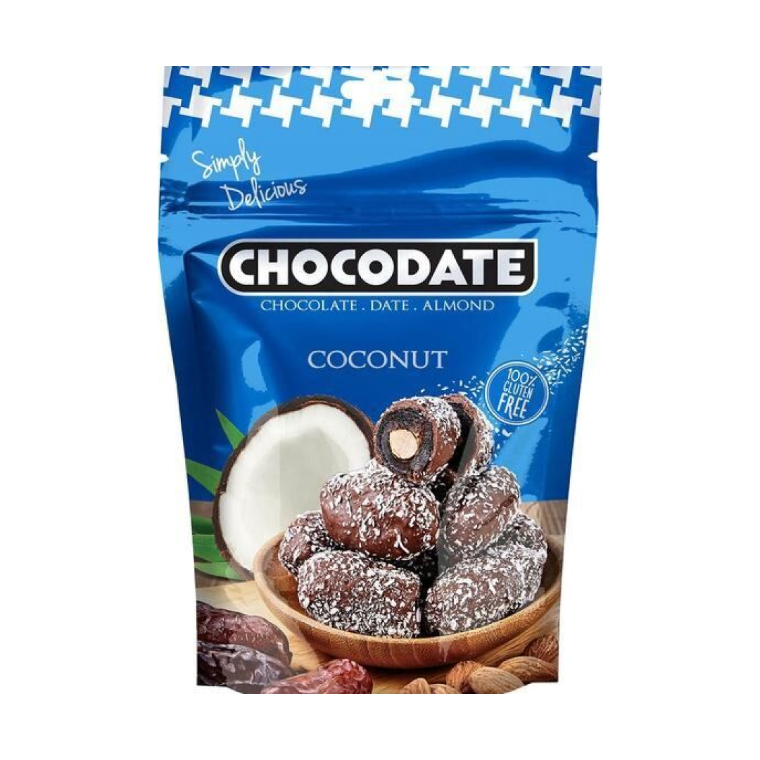 Финики в шоколаде Chocodate, кокос, 100 гр