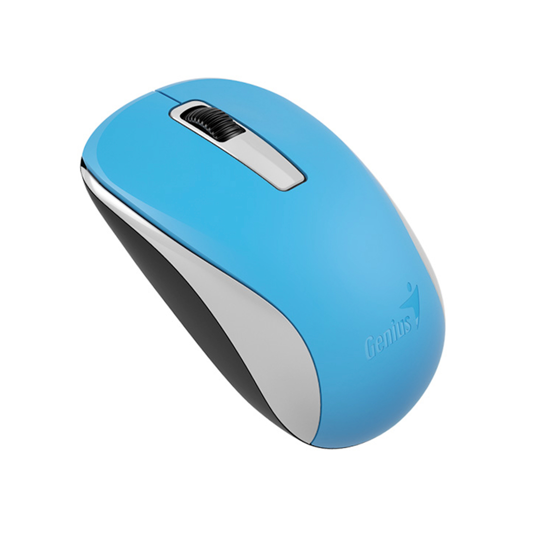 Мышь беспроводная Genius NX-7005, USB, 3 кнопки, 1200 dpi, голубая